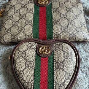 Authentic Gucci pouches